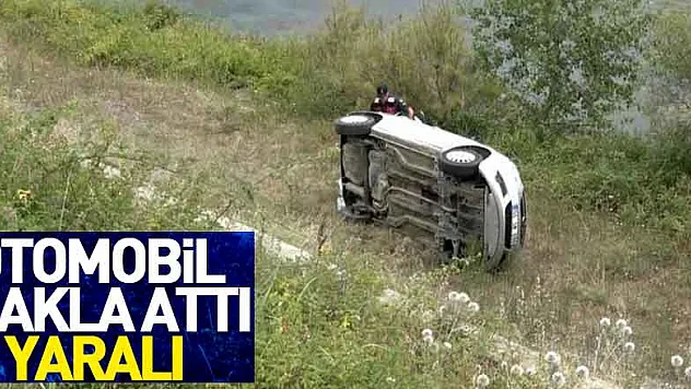 Otomobil takla attı: 3 yaralı