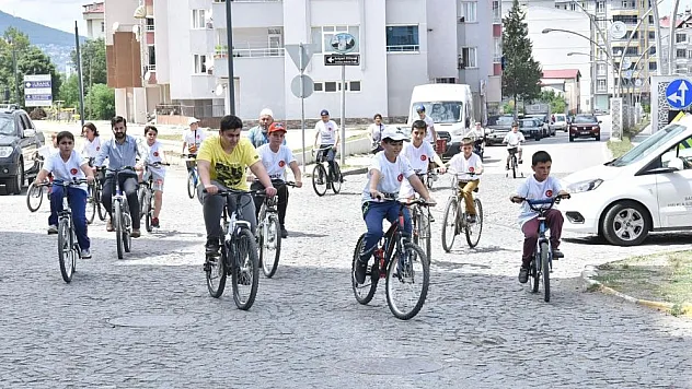 Tekkeköy'de 15 Temmuz bisiklet turu