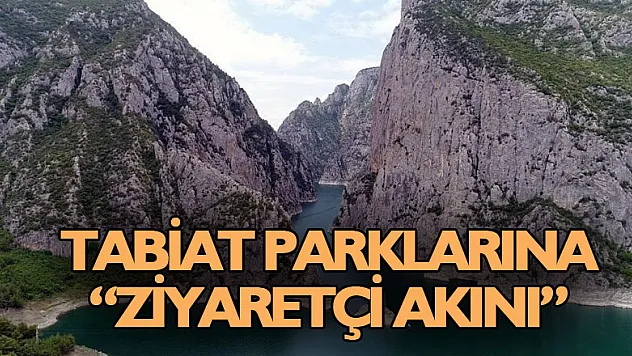 Tabiat parklarına ziyaretçi akını