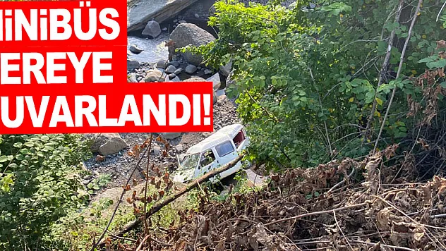 Minibüs Dereye Yuvarlandı!