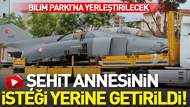 ŞEHİT ANNESİNİN İSTEĞİ YERİNE GETİRİLDİ!
