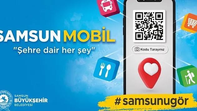 Şehre dair hemen her şey bu mobil uygulamada