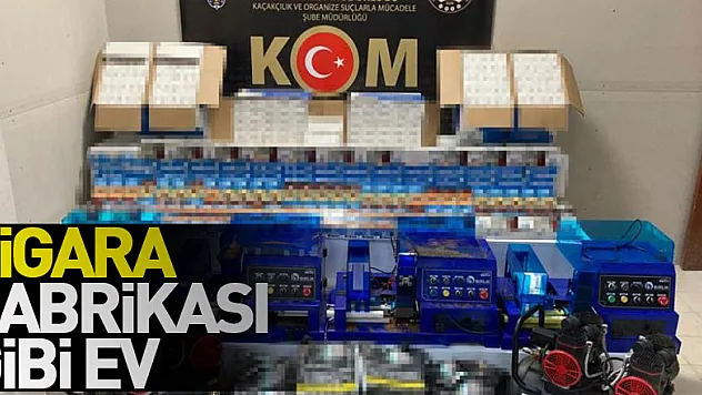 Sigara fabrikası gibi ev