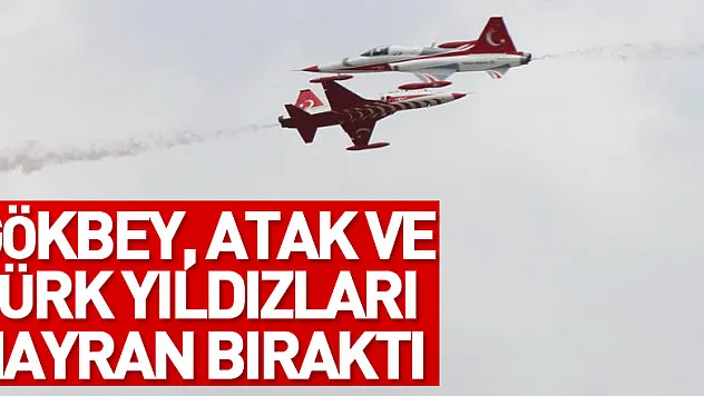 Gökbey, Atak ve Türk Yıldızları hayran bıraktı