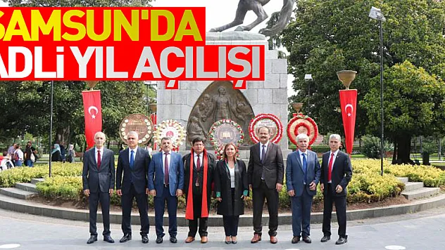 Samsun'da adli yıl açılışı