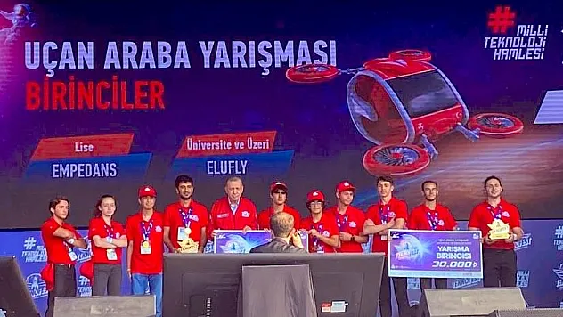 Samsun'daki lise ve ortaokul takımları TEKNOFEST'te 9 ödül kazandı