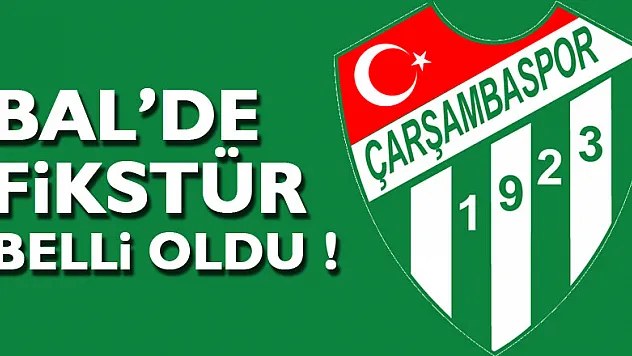 BAL'de fikstür belli oldu