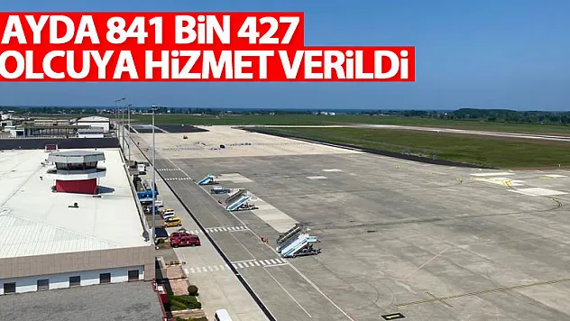 8 ayda 841 bin 427 yolcuya hizmet verildi