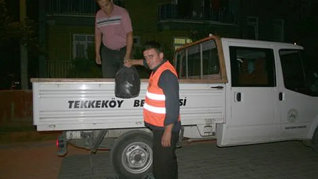 Tekkeköy'de 2 Bin 500 Aileye Gıda yardımı