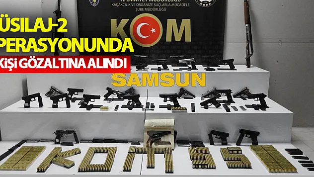 Müsilaj-2 operasyonunda Samsun'da 15 kişi gözaltına alındı