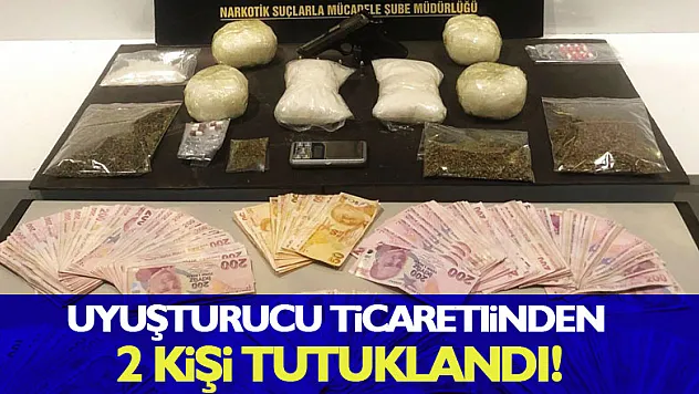 Samsun'da uyuşturucu ticaretinden 2 kişi tutuklandı