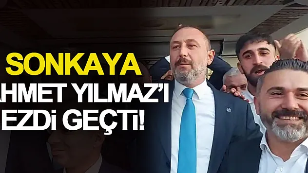 Sonkaya Ahmet Yılmaz'ı ezdi geçti!
