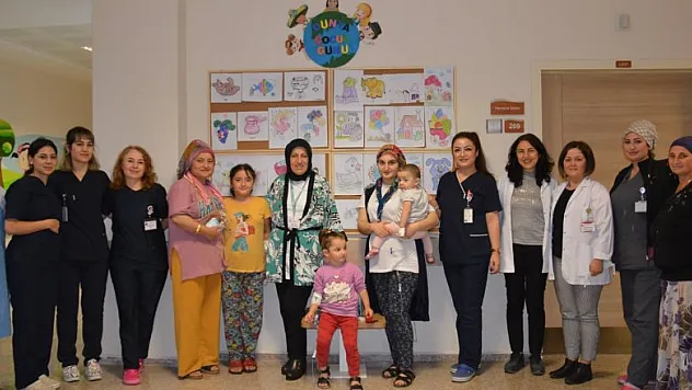 Bafra Devlet Hastanesi'nde Dünya Çocuk Günü etkinliği