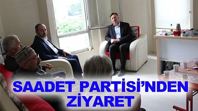 Din Görevlileri Derneği'ne Saadet Partisi'nden ziyaret