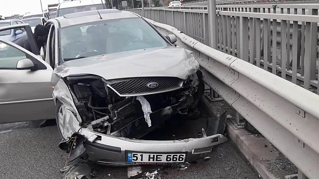 Samsun'da trafik kazası: 2 yaralı