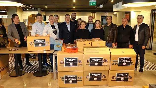 Samsun'daki eczacılardan Bartın'a destek