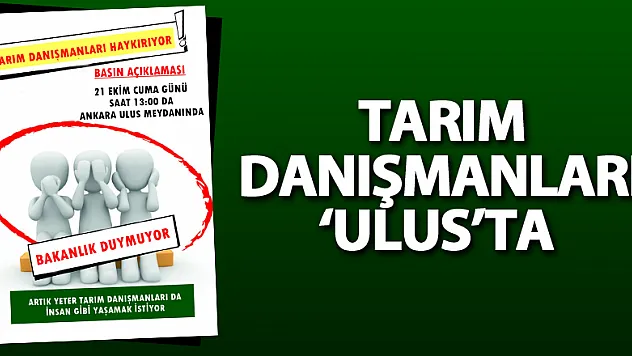 Tarım Danışmanları 'Ulus'ta
