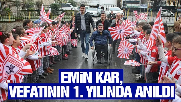 Emin Kar, vefatının 1. yılında anıldı