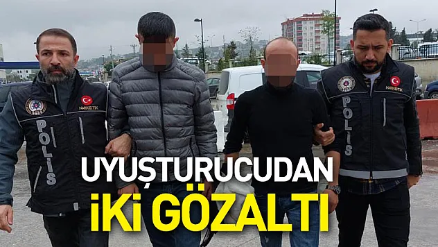 Samsun'da uyuşturucudan 2 kişi gözaltına alındı