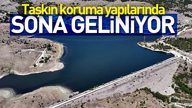 Samsun'da taşkın koruma yapılarında sona geliniyor
