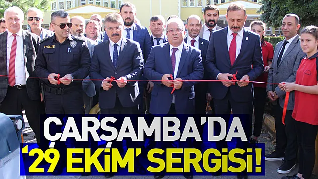 Çarşamba'da '29 Ekim' Sergisi!