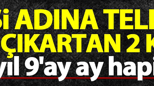 Samsun'da 10 kişi adına telefon hattı çıkartan 2 kişiye 3 yıl 9'ay ay hapis
