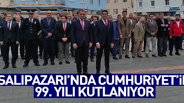 Salıpazarı'nda Cumhuriyet'in 99. Yılı Kutlanıyor