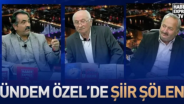 Gündem Özel'de Şiir Şöleni!
