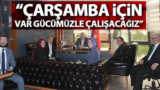 Yılmaz: 'Çarşamba için var gücümüzle çalışacağız'
