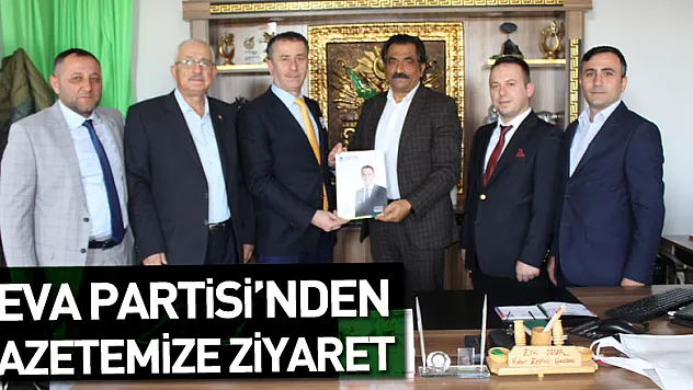 Deva Partisi'nden gazetemize ziyaret