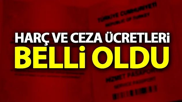 2023 yılı vergi, harç ve ceza ücretleri belli oldu