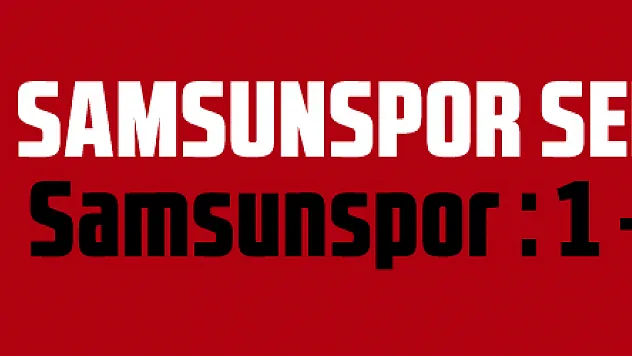 Samsunspor seriye bağladı Samsunspor : 1 – Göztepe : 0