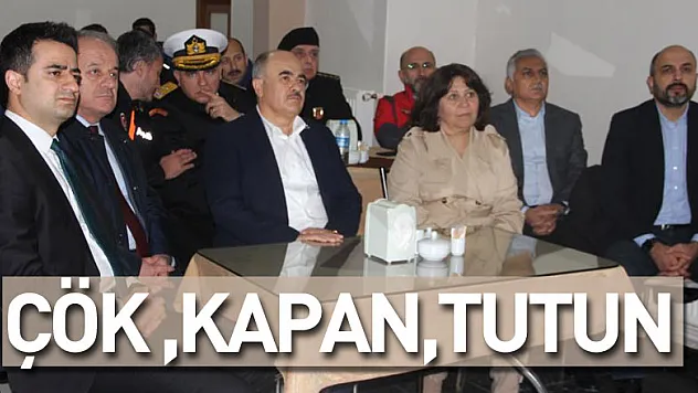 Samsun Ladik'te 'Çök Kapan Tutun' tatbikatı