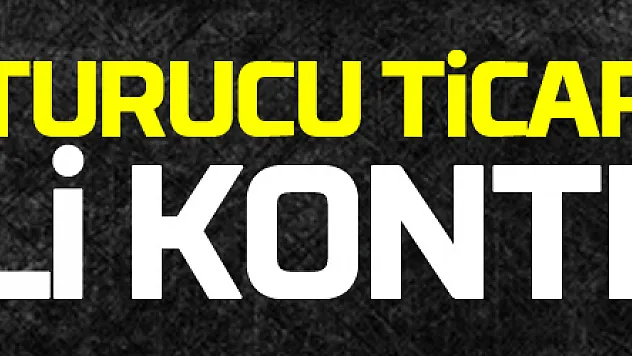 Uyuşturucu ticaretine adli kontrol