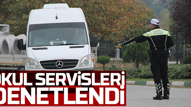 Okul Servisleri Denetlendi