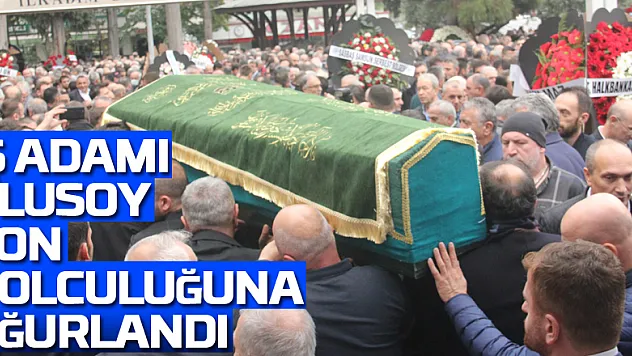 İş adamı Fahrettin Ulusoy son yolculuğuna uğurlandı