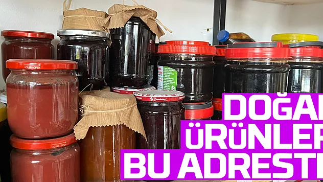 Doğal ürünler bu adreste