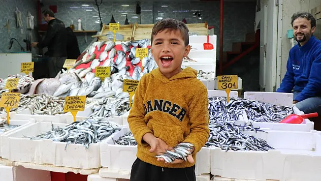 Havalar soğudu, balığa ilgi arttı