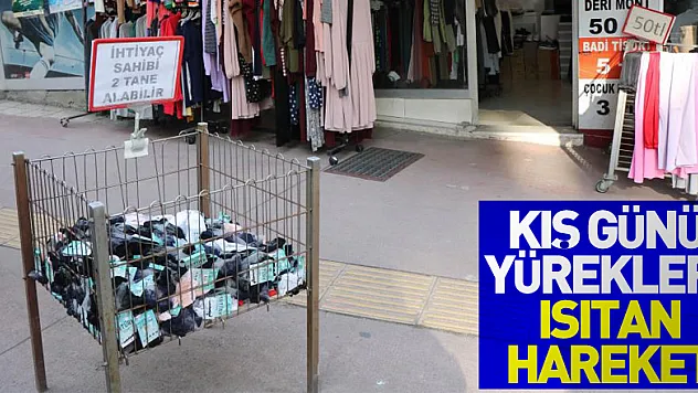 Kış günü yürekleri ve ayakları ısıtan hareket