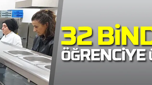 Samsun'da 32 binden fazla öğrenciye ücretsiz yemek