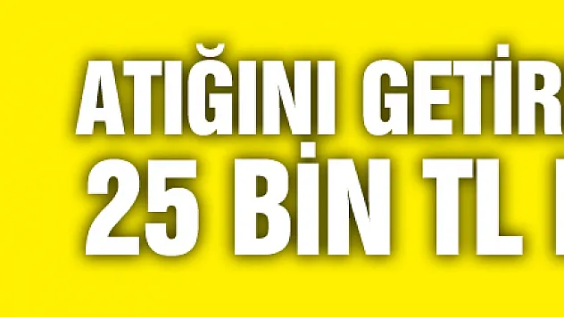 Atığını getiren 50 aile 25 bin TL kazandı