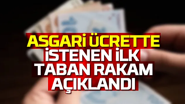 Türk-İş, asgari ücretteki taban rakamını açıkladı