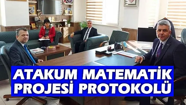 Atakum Matematik Projesi protokolü