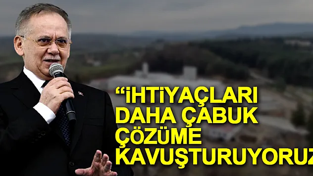 Başkan Demir: 'Kendi fabrikalarımız ile Samsun'un ihtiyaçlarını daha çabuk çözüme kavuşturuyoruz'