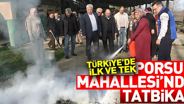 Türkiye'nin ilk ve tek AFAD gönüllü mahallesi