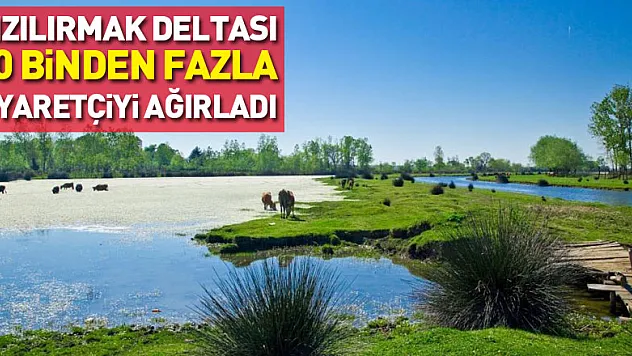Kızılırmak Deltası 50 binden fazla ziyaretçiyi ağırladı