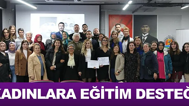 Atakum'da kadınlara eğitim desteği