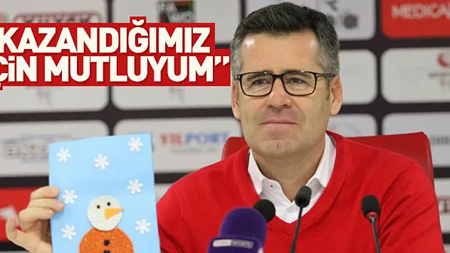 Hüseyin Eroğlu: 'Kazandığımız için mutluyum'