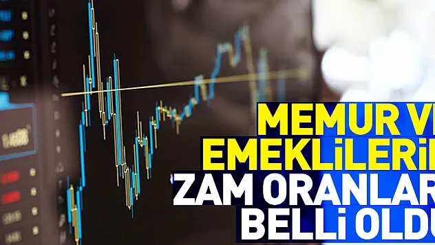 Enflasyon rakamları açıklandı! Memur ve emeklilerin zam oranları belli oldu