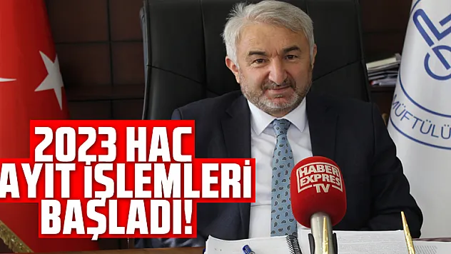 2023 HAC KAYIT İŞLEMLERİ BAŞLADI!